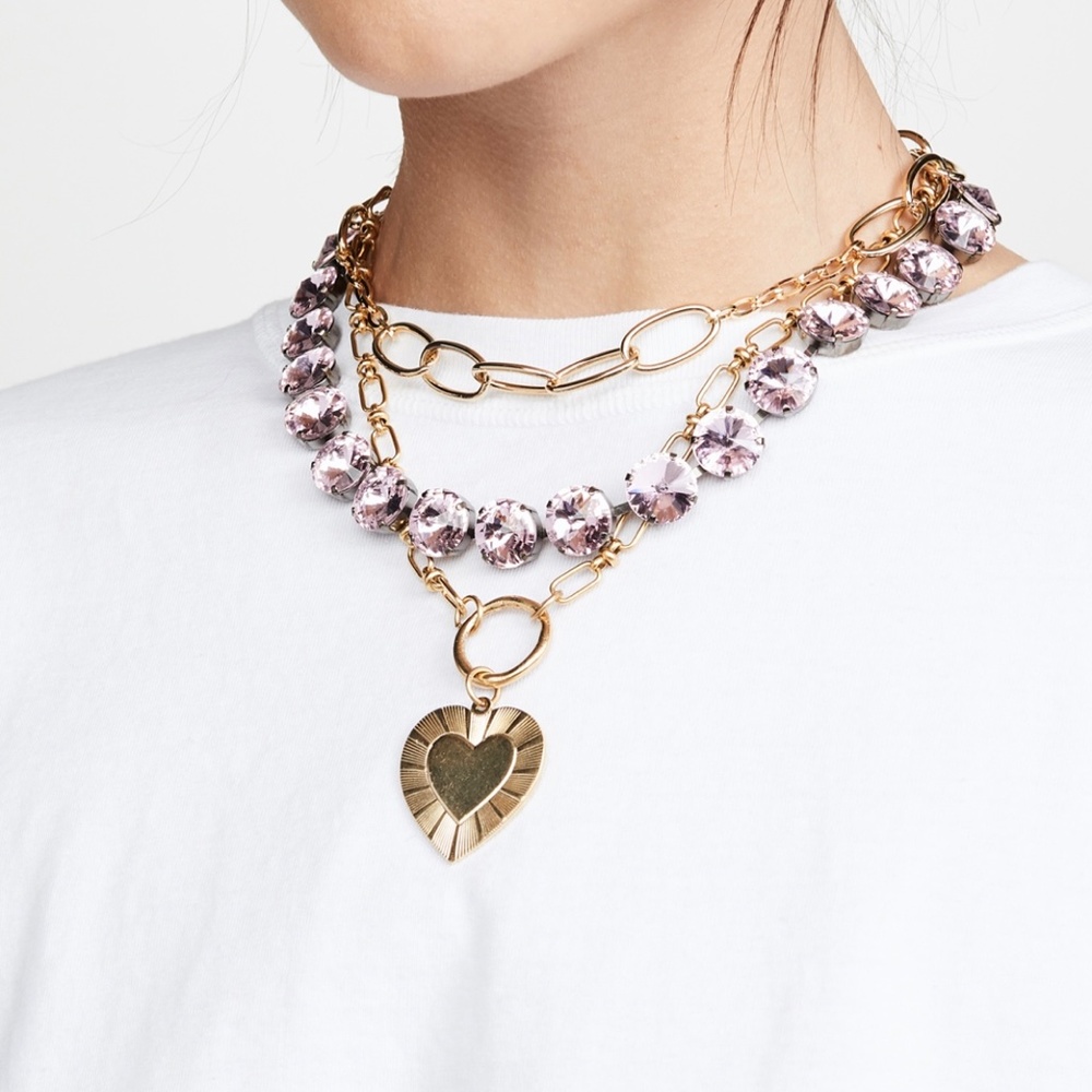 BRINKER & ELIZA The Best Is Yet To Come 24K Gold Plated Necklace - Picture 3 of 10